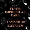 flyar tamaño a8