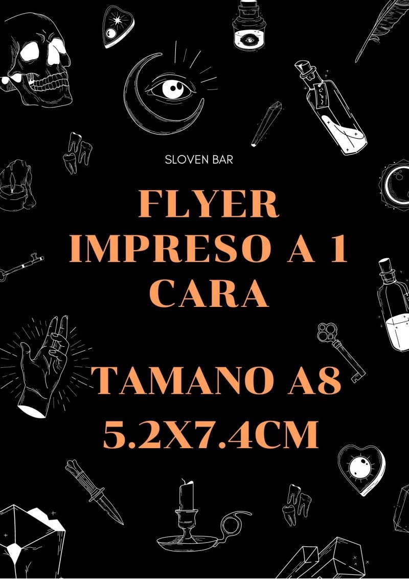 FLAYER A8 flyar tamaño a8