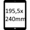 Tablet: 185.8x241,3mm