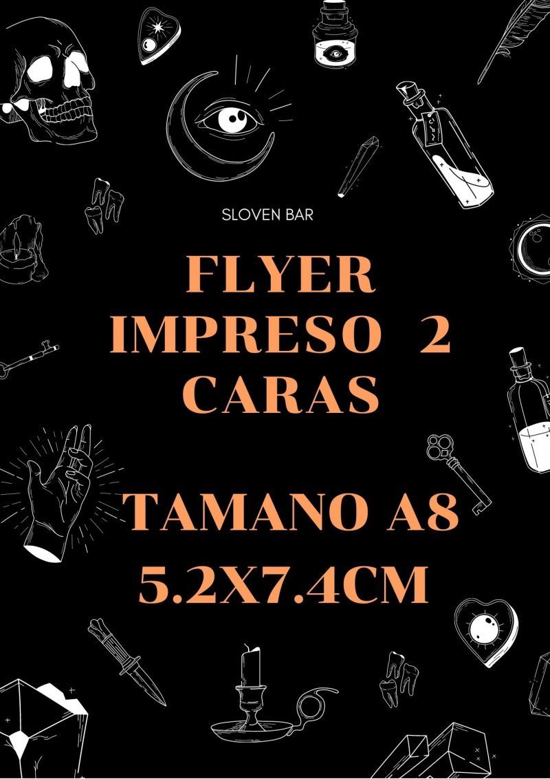 flyer 2 caras a8