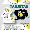 TARJETAS PROMOCION 1000 UNIDADES