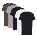 Pack 1 .- Black, White, Navy, Grey Melange, Graphite