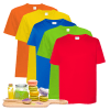 camisetas niños manga corta con publicidad