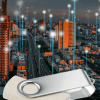 memoria usb con carcasa de paja de trigo